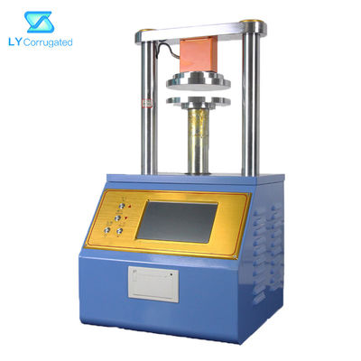 Resistencia a la tensión Ring Edge Crush Tester de la adherencia de la máquina de la caja del cartón de la cartulina acanalada de AC220V