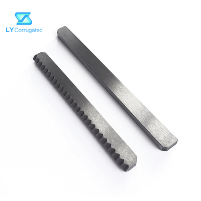 el acero grueso de la empaquetadora del cuchillo de corte del bolso del zigzag de 3m m vio la cuchilla serrada