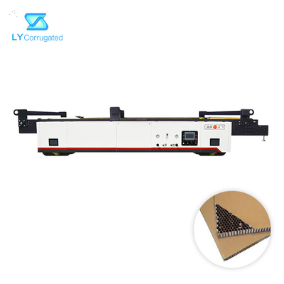 Encoladora de papel automática de Hongmeng 450, máquina acanalada del cartón de 2800m m