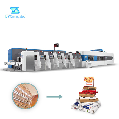 Impresora de Flexo del multicolor 320pcs/Min For Corrugated Carboard
