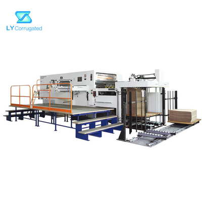Máquina que corta con tintas 5750i plano de la caja del cartón del PLC. P.H Speed