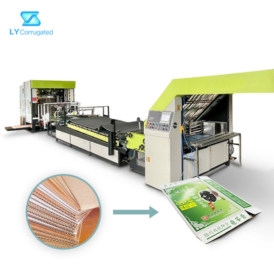 Máquina de la caja del cartón de Deplux que embala, 148m/Min Flute Laminator Machine