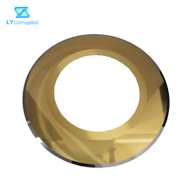 Cuchilla circular de cartón corrugado de capa del cortador 240x32x1.2 del carburo de tungsteno del oro