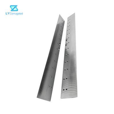 El HSS inclinó el cuchillo de corte recto de la guillotina de las cuchillas de corte del rodillo de papel para Grey Board In Polar Machine