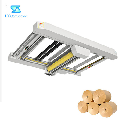 Encoladora del corrugador de 2 capas, Eco100 80m/Min Carton Box Maker Machine