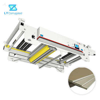 Encoladora de papel automática del control de motor servo para la cadena de producción del tablero de yeso