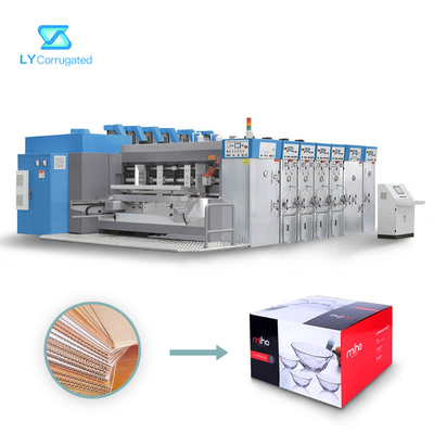 Impresora Slotter Machine de Flexo del alimentador del borde de ataque 3 PC/minuto del color 100