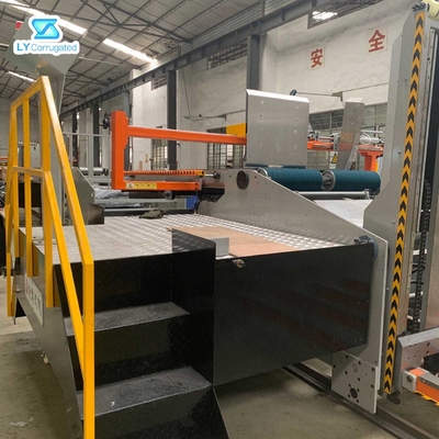 Máquina de la caja del cartón del PLC, máquina automática del alimentador 220V para la impresora de Flexo