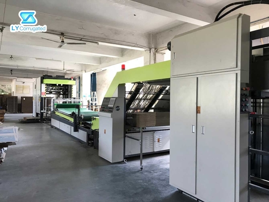 Máquina de la caja del cartón de Deplux que embala, 148m/Min Flute Laminator Machine