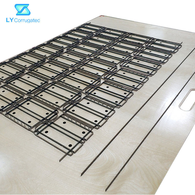 Piezas acanaladas de la prensa del flexo, tabla de cortar plana plana 1220m m x 1830m m
