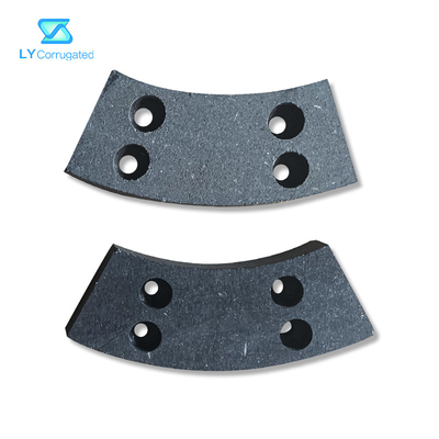 recambios de la máquina acanalada de 15m m, cojines del freno de disco del trapezoide