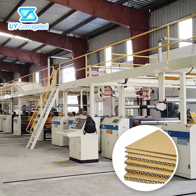 control completamente automático del PLC de la máquina de la cartulina acanalada de 1800m m