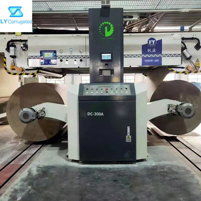 Encoladora auto del rollo de la velocidad neumática del freno para la cadena de producción acanalada